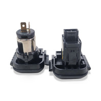 Honda Element 03-11 EX Center Console AUX 12V Socket 120W 39114-SCV-A01ZA, E063, OEM, 2003, 2004, 2005, 2006, 2007, 2008, 2009, 2010, 2011