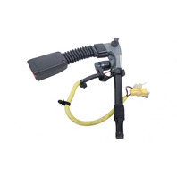 Honda Element 03-06 Seat Belt Buckle, Left/Driver Black 04816-SCV-A02ZA, E063, OEM, 2003, 2004, 2005, 2006