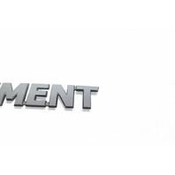 Honda Element 03-08 Emblem Logo "Element" Rear Trunk 75722-SCV-A10, E063, OEM, 2003, 2004, 2005, 2006, 2007, 2008