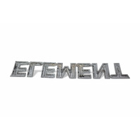 Honda Element 03-08 Emblem Logo "Element" Rear Trunk 75722-SCV-A10, E063, OEM, 2003, 2004, 2005, 2006, 2007, 2008