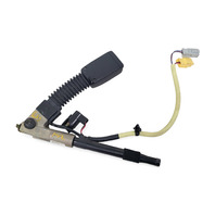 Honda Element 03-06 Seat Belt Buckle, Right/Passenger Black 04813-SCV-A02ZA, E063, OEM, 2003, 2004, 2005, 2006