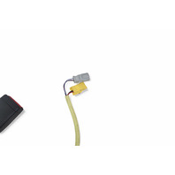 Honda Element 03-06 Seat Belt Buckle, Right/Passenger Black 04813-SCV-A02ZA, E063, OEM, 2003, 2004, 2005, 2006