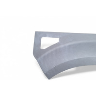 Honda Element 03-05 Front Fender Cladding Molding Left/Driver Metallic 74165-SCV-A10ZA, E063, OEM, 2003, 2004, 2005