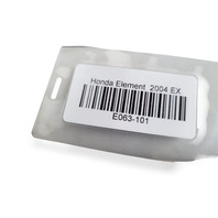 Honda Element 03-05 Rear Bumper Plastic Metallic, 04715-SCV-A90ZA, E063, OEM, 2003, 2004, 2005