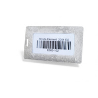 Honda Element 03-11 Fuel Tank Guard Pipe 17518-SCV-A00, E063, OEM, 2003, 2004, 2005, 2006, 2007, 2008, 2009, 2010, 2011