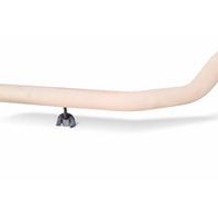 Honda Element 03-11, Rear Exhaust Tail Pipe W/ Chrome Tip,18330-SCV-A01, E063, OEM, 2003, 2004, 2005, 2006, 2007, 2008, 2009, 2010, 2011, A930