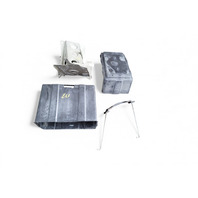 Honda Element 03-11 Battery Box Tray and Mounting Hardware Set(4) 31521-S5A-000, E063, OEM, 2003, 2004, 2005, 2006, 2007, 2008, 2009, 2010, 2011