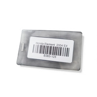 Honda Element 03-05 Roof Panel Molding Left/Driver Set of 3 Metallic 75220-SCV-A01ZA, E063, OEM, 2003, 2004, 2005