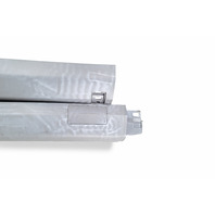 Honda Element 03-05 Roof Panel Molding Left/Driver Set of 3 Metallic 75220-SCV-A01ZA, E063, OEM, 2003, 2004, 2005