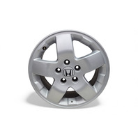 Honda Element 03-06 Alloy Disc Wheel Rim 5 Spoke 16x6.5, 42700-SCV-A51 #1, E063, OEM, 2003, 2004, 2005, 2006