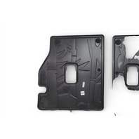 Subaru Forester 19-24 Rear Seat Back Protector 3 Piece Floor Mat Set Black J501SSJ310, E064, OEM, 2019, 2020, 2021, 2022, 2023, 2024