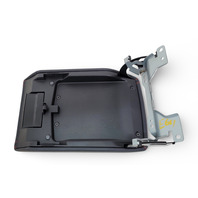 Subary Forester 19-24 Front Center Console Arm Cover Trim Lid Black And Orange Stitching, 92114SJ020VH, E064, OEM, 2019, 2020, 2021, 2022, 2023, 2024