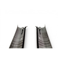 Subaru Forester 19-24 Front Grey Pillar Cover Trim Garnish Left/Right Set, 94010SJ001ME, E064, OEM, 2019, 2020 2021, 2022, 2023, 2024