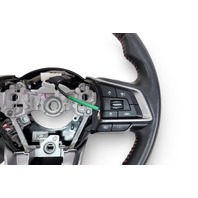 Subaru Forester 19-24 Steering Wheel, Leather Black 34312SJ002VH, E064, OEM, 2019, 2020, 2021, 2022, 2023, 2024