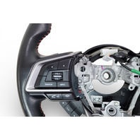 Subaru Forester 19-24 Steering Wheel, Leather Black 34312SJ002VH, E064, OEM, 2019, 2020, 2021, 2022, 2023, 2024