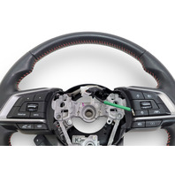 Subaru Forester 19-24 Steering Wheel, Leather Black 34312SJ002VH, E064, OEM, 2019, 2020, 2021, 2022, 2023, 2024