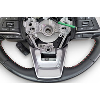 Subaru Forester 19-24 Steering Wheel, Leather Black 34312SJ002VH, E064, OEM, 2019, 2020, 2021, 2022, 2023, 2024