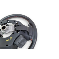 Subaru Forester 19-24 Steering Wheel, Leather Black 34312SJ002VH, E064, OEM, 2019, 2020, 2021, 2022, 2023, 2024