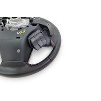 Subaru Forester 19-24 Steering Wheel, Leather Black 34312SJ002VH, E064, OEM, 2019, 2020, 2021, 2022, 2023, 2024