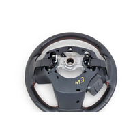 Subaru Forester 19-24 Steering Wheel, Leather Black 34312SJ002VH, E064, OEM, 2019, 2020, 2021, 2022, 2023, 2024