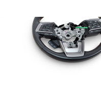 Subaru Forester 19-24 Steering Wheel, Leather Black 34312SJ002VH, E064, OEM, 2019, 2020, 2021, 2022, 2023, 2024