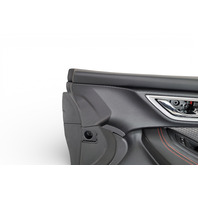 Subaru Forester 19-21 Front Door Panel Trim Right/Passenger Gray, 94216SJ180NT, E064, OEM, 2019, 2020, 2021