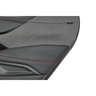 Subaru Forester 19-24 Rear Door Panel Trim Right/Passenger Gray, 94226SJ181NT, E064, OEM, 2019, 2020, 2021, 2022, 2023, 2024