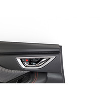 Subaru Forester 19-24 Rear Door Panel Trim Left/Driver Gray, 94226SJ191NT, E064, OEM, 2019, 2020, 2021, 2022, 2023, 2024