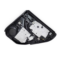 Subaru Forester 19-24 Rear Door Panel Trim Left/Driver Gray, 94226SJ191NT, E064, OEM, 2019, 2020, 2021, 2022, 2023, 2024