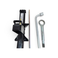 Subaru Forester 18-24 Spare Tire Tool Set Kit Jack Assembly Wrench 4 Piece, 97032YC050, E064, OEM, 2018, 2019, 2020, 2021, 2022, 2023, 2024