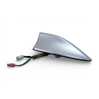 Subaru Forester 19-24 Roof XM Radio Antenna Base Silver, 86321SJ300TQ, E064, OEM, 2019, 2020, 2021, 2022, 2023, 2024