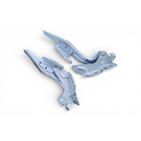 Subaru Forester 19-24 Hood Bonnet Hinge Set Left/Right Silver Gray, 57260SJ0009P, 57260SJ0109P, E064, OEM, 2019, 2020, 2021, 2022, 2023, 2024