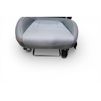 Subaru Forester 19-24 Front Grey/Black Seat Assembly Set, 64139SJ041, 64150SJ081, E064, OEM, 2019, 2020, 2021, 2022, 2023, 2024