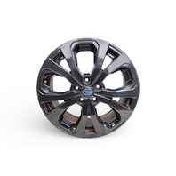 Subaru Forester 19-24 Alloy Wheel Rim 18x7 Black, 28111SJ060 #3, E064, OEM, 2019, 2020, 2021, 2022, 2023, 2024