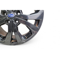 Subaru Forester 19-24 Alloy Wheel Rim 18x7 Black, 28111SJ060 #3, E064, OEM, 2019, 2020, 2021, 2022, 2023, 2024