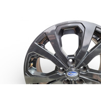Subaru Forester 19-24 Alloy Wheel Rim 18x7 Black, 28111SJ060 #3, E064, OEM, 2019, 2020, 2021, 2022, 2023, 2024