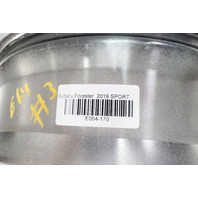 Subaru Forester 19-24 Alloy Wheel Rim 18x7 Black, 28111SJ060 #3, E064, OEM, 2019, 2020, 2021, 2022, 2023, 2024