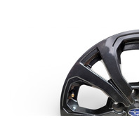 Subaru Forester 19-24 Alloy Wheel Rim 18x7 Black, 28111SJ060 #3, E064, OEM, 2019, 2020, 2021, 2022, 2023, 2024