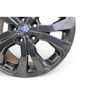 Subaru Forester 19-24 Alloy Wheel Rim 18x7 Black, 28111SJ060 #1, E064, OEM, 2019, 2020, 2021, 2022, 2023, 2024