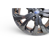 Subaru Forester 19-24 Alloy Wheel Rim 18x7 Black, 28111SJ060 #1, E064, OEM, 2019, 2020, 2021, 2022, 2023, 2024