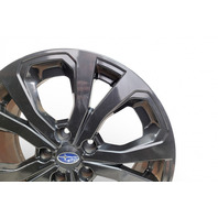 Subaru Forester 19-24 Alloy Wheel Rim 18x7 Black, 28111SJ060 #1, E064, OEM, 2019, 2020, 2021, 2022, 2023, 2024