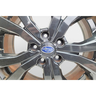 Subaru Forester 19-24 Alloy Wheel Rim 18x7 Black, 28111SJ060 #1, E064, OEM, 2019, 2020, 2021, 2022, 2023, 2024