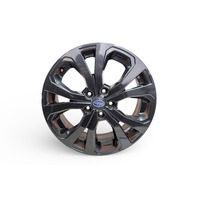 Subaru Forester 19-24 Alloy Wheel Rim 18x7 Black, 28111SJ060 #2, E064, OEM, 2019, 2020, 2021, 2022, 2023, 2024