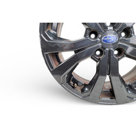 Subaru Forester 19-24 Alloy Wheel Rim 18x7 Black, 28111SJ060 #4, E064, OEM, 2019, 2020, 2021, 2022, 2023, 2024