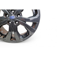 Subaru Forester 19-24 Alloy Wheel Rim 18x7 Black, 28111SJ060 #4, E064, OEM, 2019, 2020, 2021, 2022, 2023, 2024