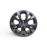 Subaru Forester 19-24 Alloy Wheel Rim 18x7 Black, 28111SJ060 #4, E064, OEM, 2019, 2020, 2021, 2022, 2023, 2024