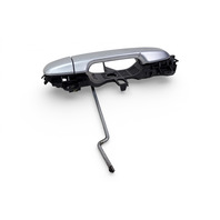Subaru Forester 19-24 Exterior Door Handle Front Right/Passenger Silver Metallic, 61160FL011TQ, E064, OEM, 2019, 2020, 2021, 2022, 2023, 2024