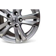 Honda CR-Z CRZ 11-12 Alloy Wheel 10 Spoke 16x6, #4, 42700-SZT-A91, E065, OEM, 2011, 2012