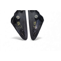 Honda CR-Z CRZ 11-16 Front Right/Left Door Pillar Corner Garnish Mirror Molding Set, 75495-SZT-G01, E065, OEM, 2011, 2012, 2013, 2014, 2015, 2016