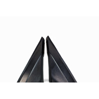 Honda CR-Z CRZ 11-16 Front Right/Left Door Pillar Corner Garnish Mirror Molding Set, 75495-SZT-G01, E065, OEM, 2011, 2012, 2013, 2014, 2015, 2016